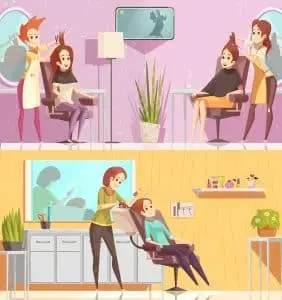 موشن جرافيك لـ مركز تجميل و كوافير