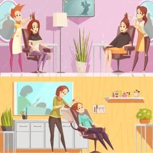 موشن جرافيك لـ مركز تجميل و كوافير