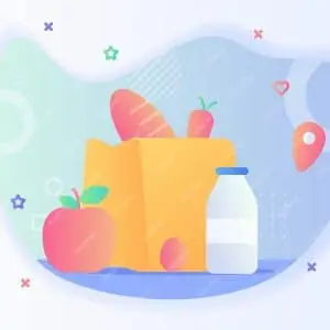 موشن جرافيك منتجات غذائية