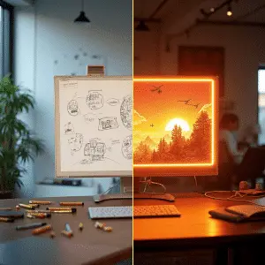 الفرق بين وايت بورد وموشن جرافيك